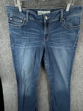 BKE Jeans Women Size 36L Payton Denim Blue Pants 36x33.5 Adult ACTL 37x30